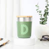 Shop Personalized Sustainable Water Bottle And Mug Combo - Green