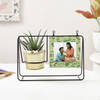 Gift Personalized Swinging Metal Planter For Brother