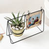 Shop Personalized Swinging Metal Planter For Sister