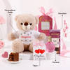 Gift Personalized Teddy Love Gift Hamper