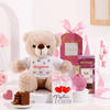Personalized Teddy Love Gift Hamper