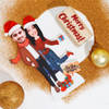 Gift Personalized Tis The Season Couples Christmas Caricature