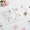 Gift Personalized Transparent Jewellery Organizer Book