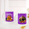 Gift Personalized Trick Or Treat Ceramic Mug - Set Of 2