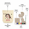 Buy Personalized Unicorn DIY Painting Fridge Magnet Kit For Kids - Set Of 3