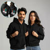 Personalized Unisex Hoodies For Brothers And Sisters - Black