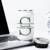 Gift Personalized White Can Tumbler