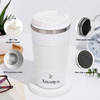 Gift Personalized White Insulated Coffee Tumbler - 510 ML