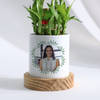 Gift Personalized Women's Day Bamboo Plant With Planter