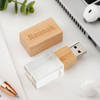 Gift Personalized Wooden Crystal Pen Drive