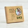 Gift Personalized Wooden Photo Frame for Dad