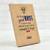 Gift Personalized Wooden Plaque for Boss