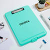 Gift Personalized Writing Pad With Storage - Turquoise