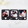 Shop Personalized You And Me Forever Fridge Magnet - Set Of 3