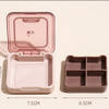 Shop Pill Box - 4 Compartments - Assorted - Single Piece