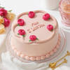 Pink Cream Delight Mother's Day Mini Cake