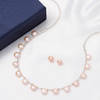 Pink Pearl Grace Necklace Set
