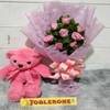 Pink Roses and Chocolate Hamper