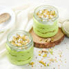 Gift Pistachio Milk Jar Cake Set Of 2 (190 gm)