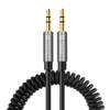 PORTRONICS KONNECT AUX 6 1.5 METER LONG SPIRAL AUX CABLE Online