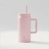 Gift Powder Pink Stainless Steel Tumbler  1500 ml