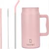 Buy Powder Pink Stainless Steel Tumbler  1500 ml