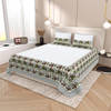 Prairie Green Serenity: King Bedsheet Set