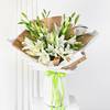 Pristine Lily Elegance Grand Bouquet