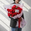 Gift Promise Of Forever -20 Red Rose Bouquet for Valentine's Day