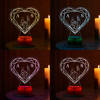 Shop Promise Of Love Personalized LED Lamp - Wooden Finish Base