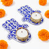 Buy Protective Hamsa Tealight Diwali Hamper