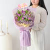 Gift Purple Tulips Women's Day Bouquet