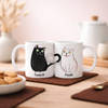 Purrfect Match Personalized Couple Mugs For Valentine's Day