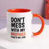 Shop Quirky Mug For Bhai Dooj With Chocolates