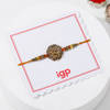 Shop Radha Krishna Rakhi with CZ Stones