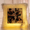 Gift Radiant Memories Personalized LED Fur Cushion