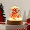 Radiant Red LED Tree Home Decor