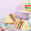 Gift Rainbow Cake