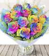 Rainbow Of Roses For Valentine's Day Online