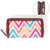 Rainbow Rush Zip Around Women's Wallet