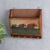 Gift Rajasthani Wooden Key Chain Holder