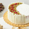 Shop Ramadan Special Rose Pista Crescent Red Velvet Cake (1 Kg)