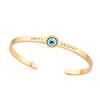 Ravishingly Elegant Personalized Evil Eye Bracelet