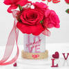 Shop Red & Cerise Rose Valentine Arrangement