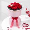 Gift Red Roses and Cake Indulgence Combo