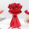 Gift Red Roses And Chocolate Cake Combo