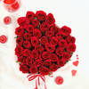 Buy Red Roses in Heart Shaped Gift Box (30 Stems)