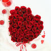 Buy Red Roses in Heart Shaped Gift Box (40 Stems)