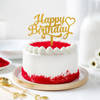 Gift Red Velvet Mini Birthday Cake