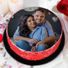 Red Velvet Photo Cake for Couple (2 Kg) Online